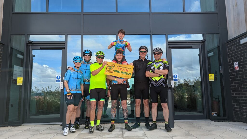 Bradley cycle challenge at LNAA