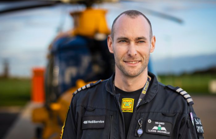 Pilot Llewis Ingamells
