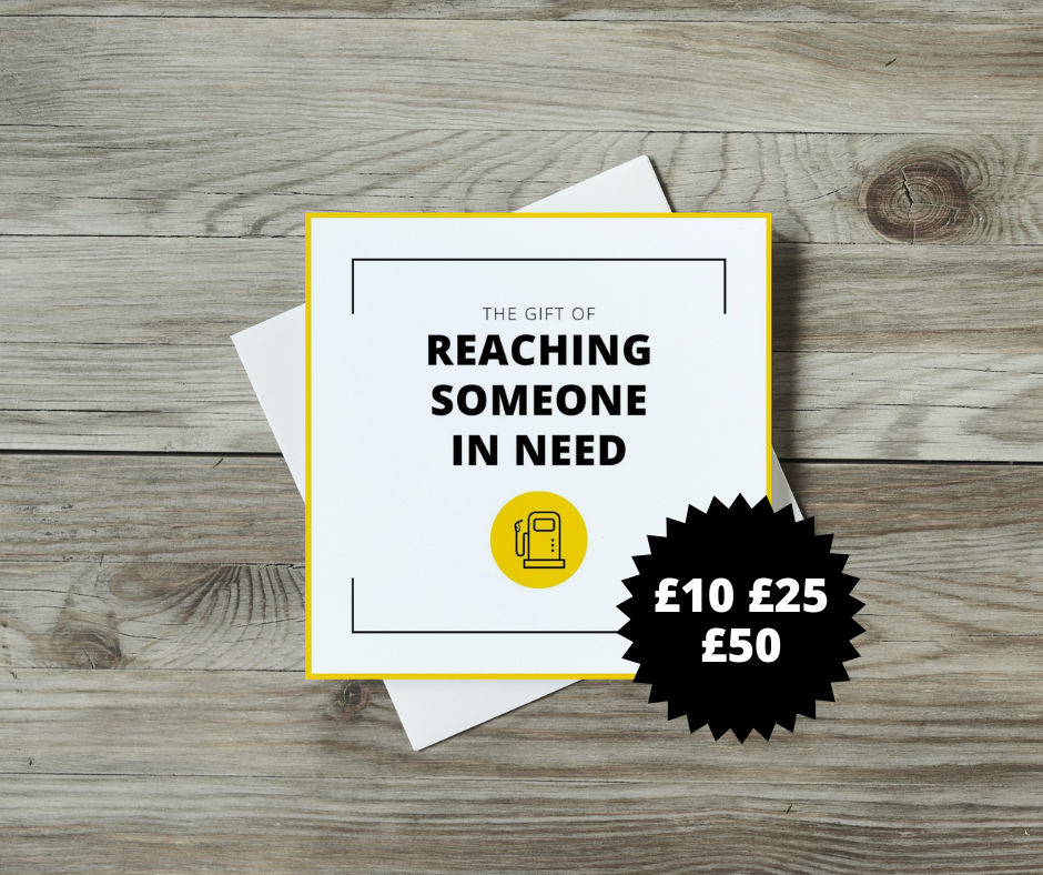 Virtual gift of reaching someone in need