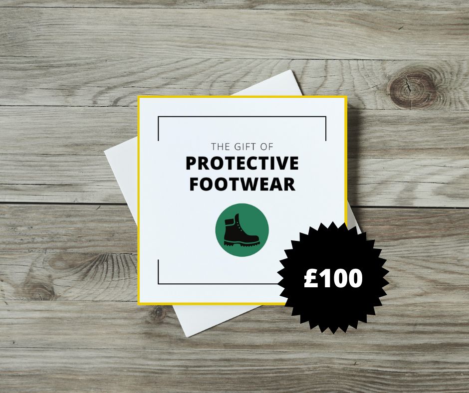 Virtual gift of protective footwear
