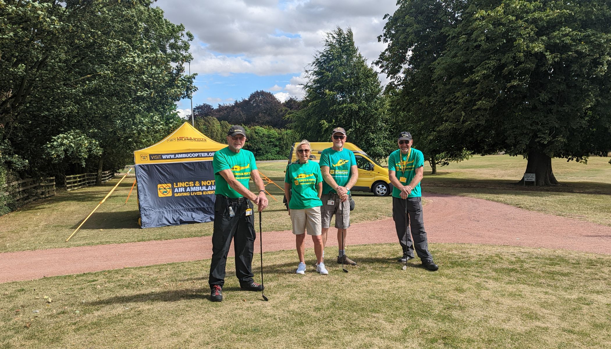 Inspiring fundraising at Blankney golf course