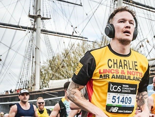 London Marathon runner