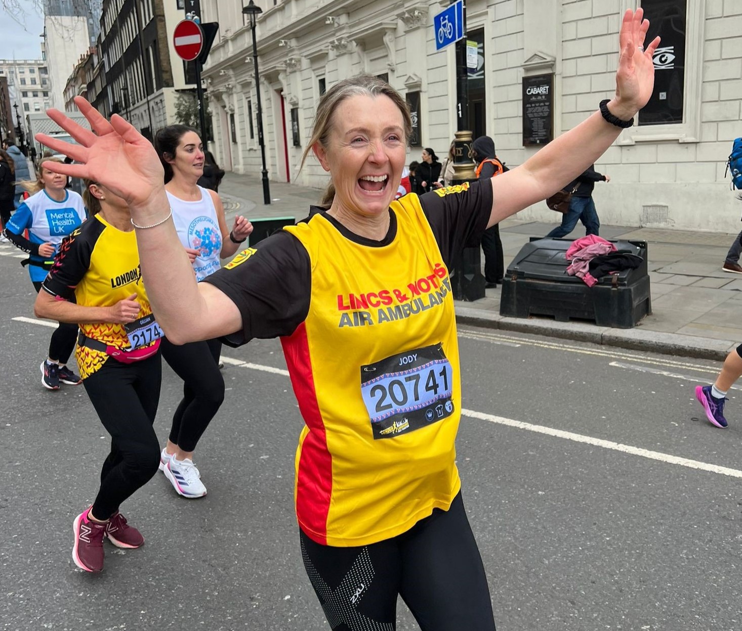 London Landmarks Half Marathon runner