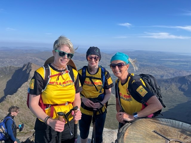 Alison Robinson Three Peak Challenge