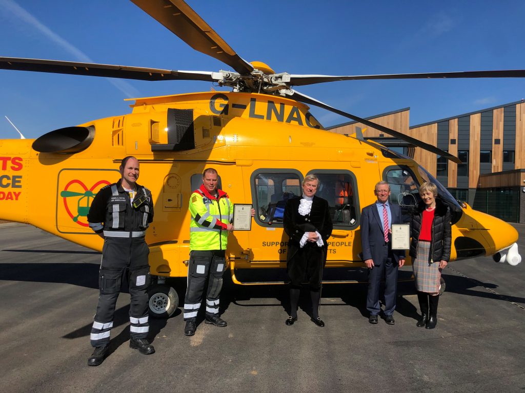 High Sherrif of Lincolnshrei Awards