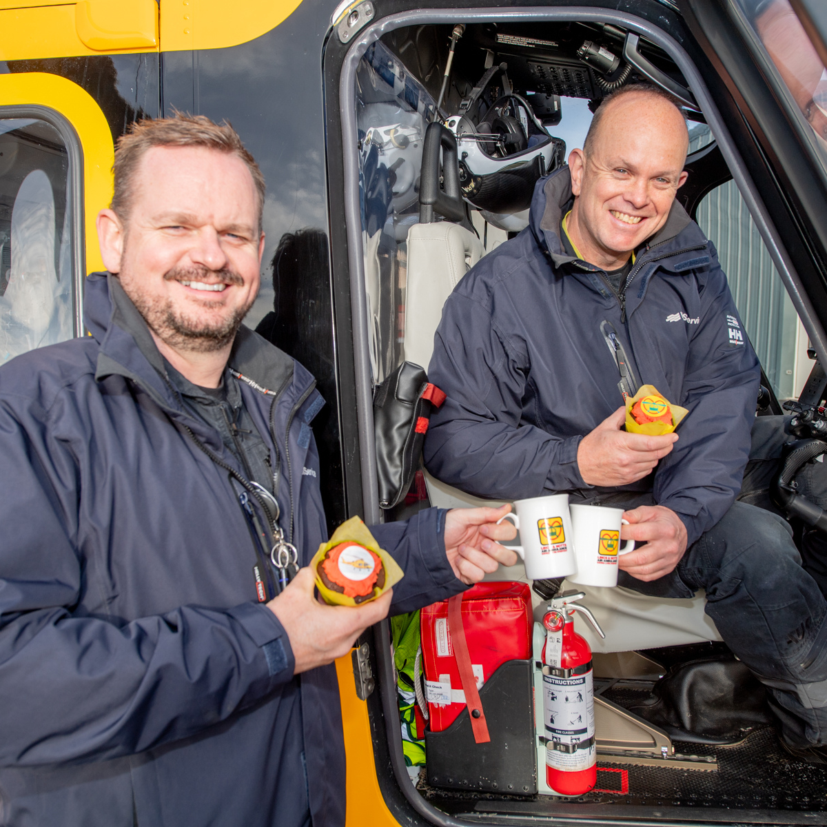 LNAA pilots making time for a cuppa