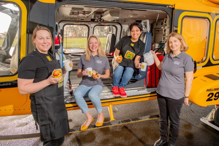 crew with Tea and Coffee