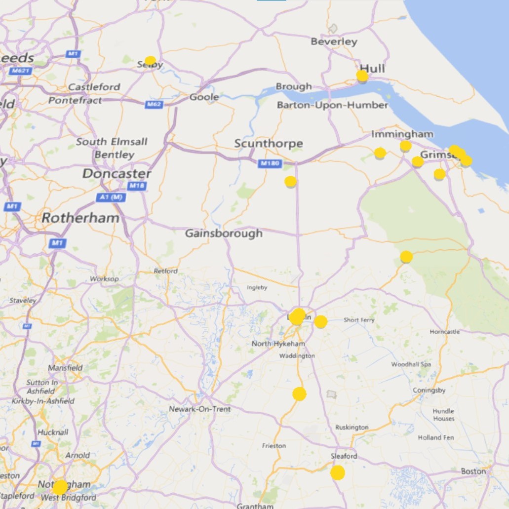 Map of HELIHOPTER stockists