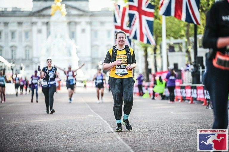 LNAA runner at London Marathon