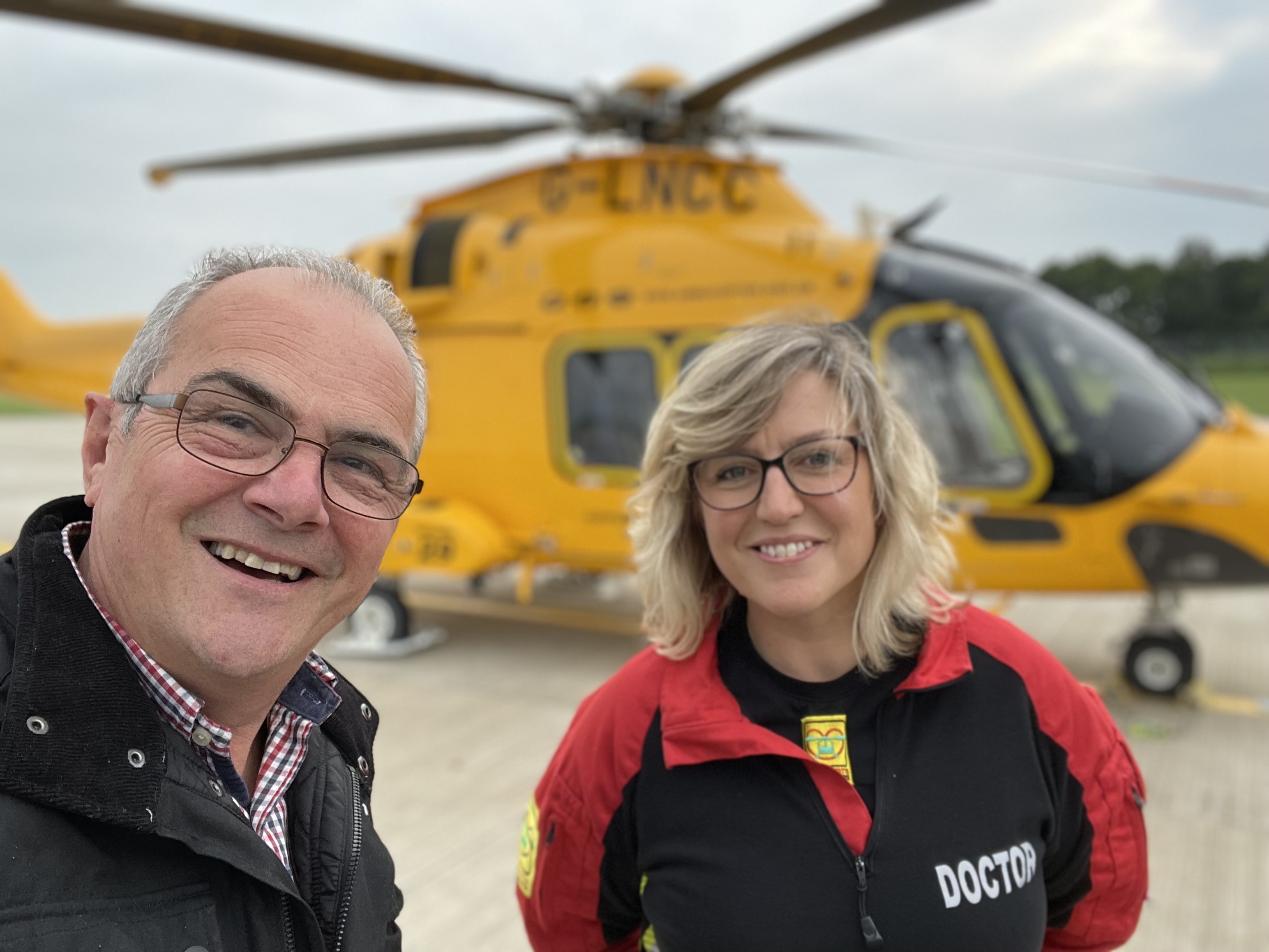 Isla Wormald and Melvyn for podcast