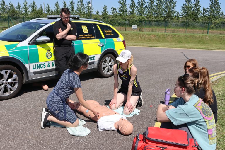 LNAA training day with medical students