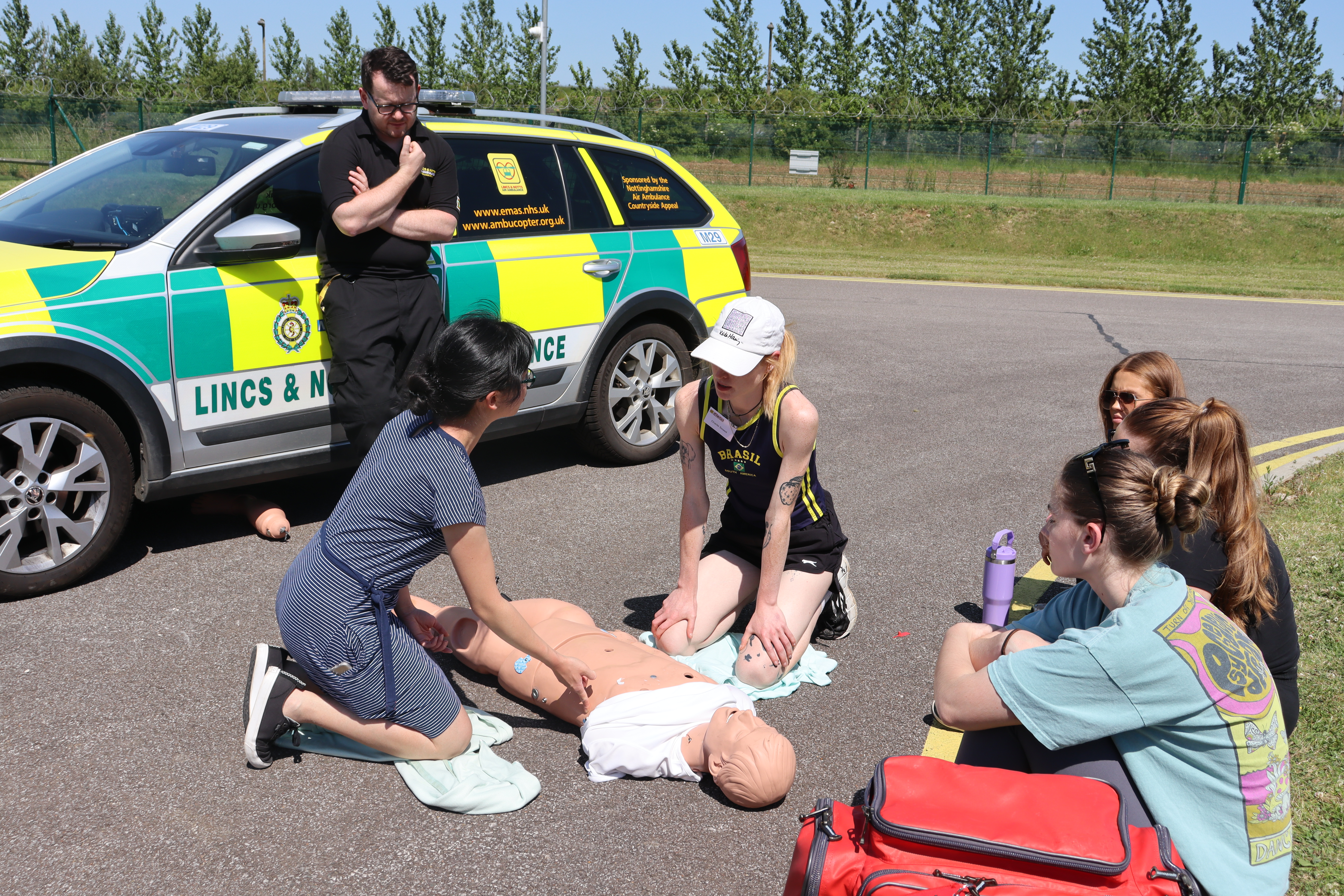 LNAA training day with medical students