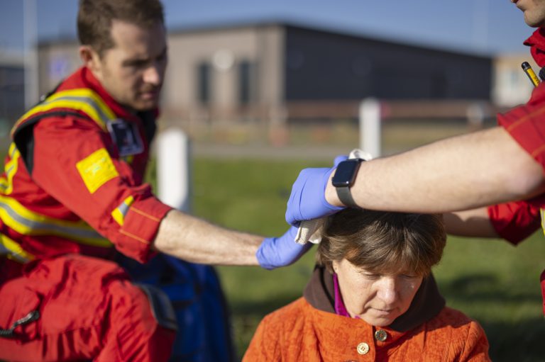 paramedic LNAA treat patient