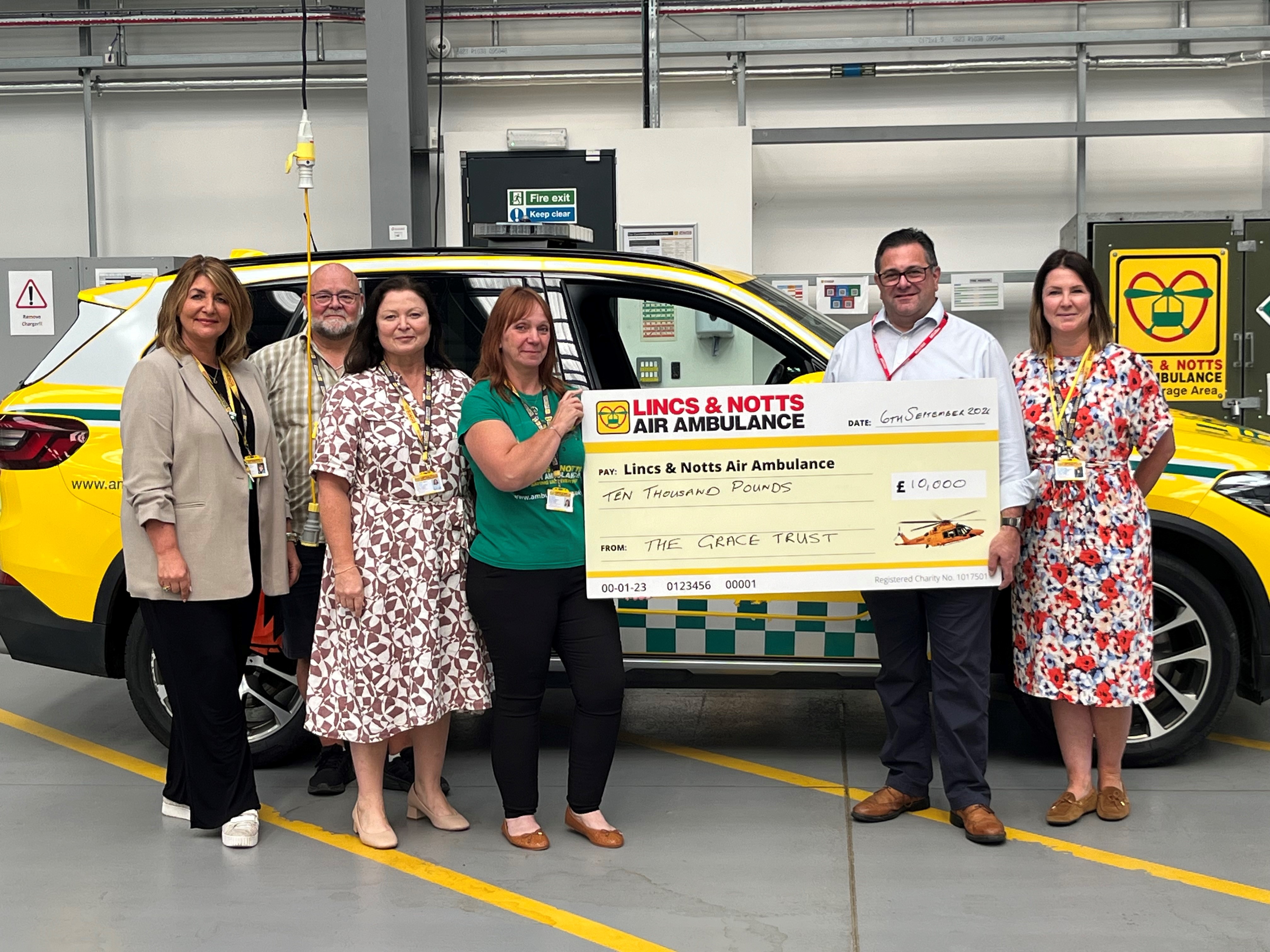 Grace Trust with LNAA volunteers