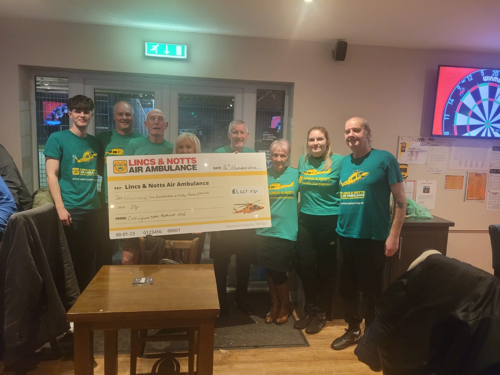 Collingham Pats barmy army