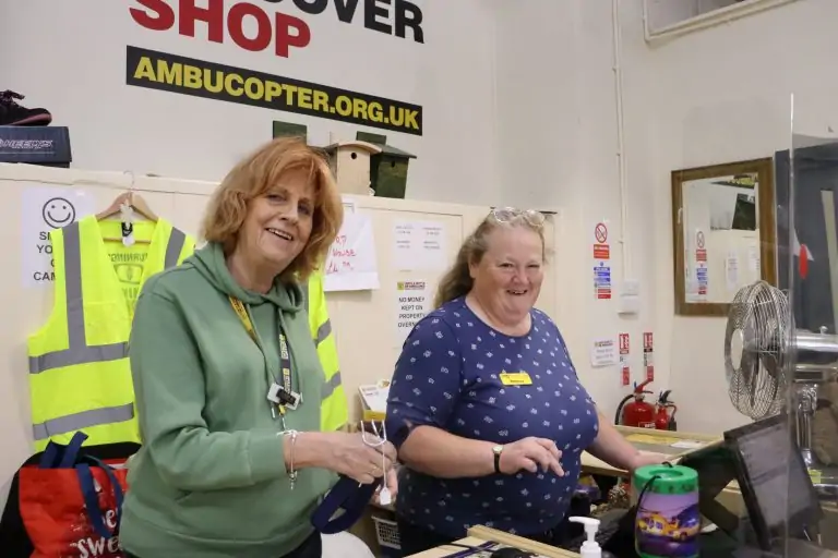 Mansfield Woodhouse shop volunteers