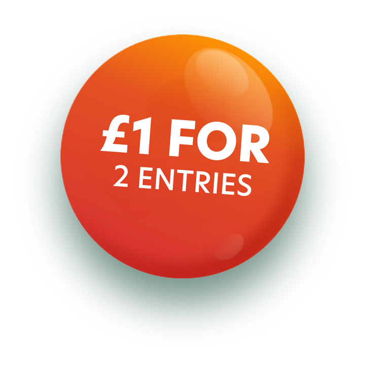 £1 a week for 2 entries